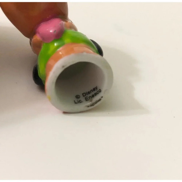 Enesco Disney Mickey and Co Pluto Figure Head Ceramic 2 Inch Tall - Picture 12 of 16